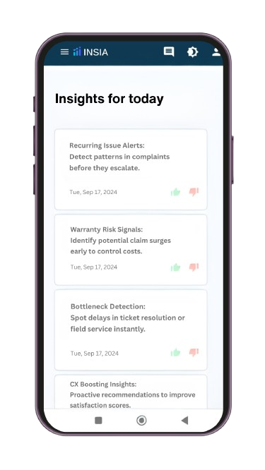 AI-Powered Automated Insights preview