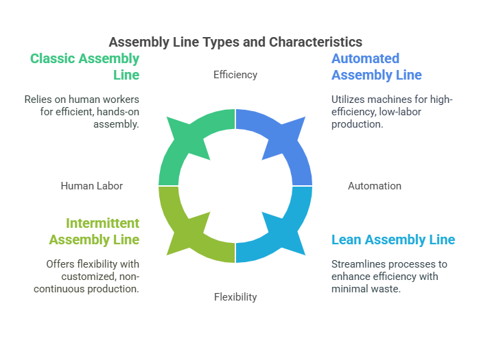 Types of Assembly Line Process Methods